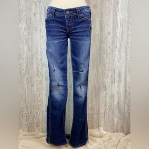 Silver Frances 18” jeans size 26